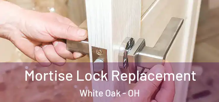 Mortise Lock Replacement White Oak - OH