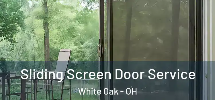 Sliding Screen Door Service White Oak - OH